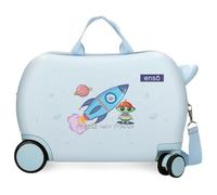 Enso New Friends Maleta Infantil Azul 45x31x20 cms Rígido 1,8 kgs Cierre de combinación Lateral ABS 1,8 kgs 24,6L Equipaje de Mano
