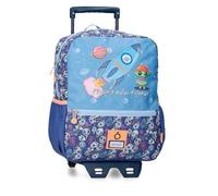 Enso New Friends Mochila Casual Azul 27x33x11 cms Poliéster