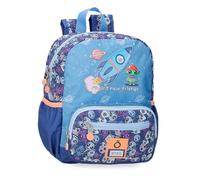 Enso New Friends Mochila de Paseo Azul 23x28x10 cms Poliéster