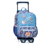 Enso New Friends Mochila de Paseo Azul 23x28x10 cms Poliéster