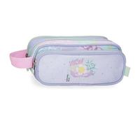 Enso New Vibes Estuche Triple Rosa 22x10x9 cms Poliéster