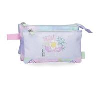 Enso New Vibes Estuche Triple Rosa 22x12x5 cms Poliéster