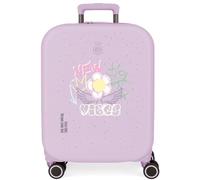 Enso New Vibes Maleta de Cabina Morado 40x55x20 cms Rígido 3,22 kgs Cierre TSA Integrado ABS 3,22 kgs 44L Equipaje de Mano