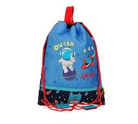 Enso Outer Space Bandolera Porta Merienda Multicolor 27x34 cms Poliéster