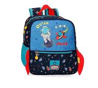 Enso Outer Space Mochila Preescolar Adaptable a Carro Multicolor 23x25x10 cms Poliéster 5,75L