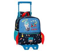 Enso Outer Space Mochila Preescolar con Carro Multicolor 23x25x10 cms Poliéster 5,75L