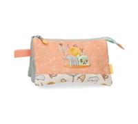 Enso Play All Day Estuche Triple Multicolor 22x12x5 cms Poliéster by Joumma Bags