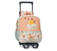 Enso Play all day Mochila Pequeña con carro Multicolor 23x25x10 cms Poliéster 5,75L