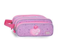 Enso Queen of Hearts Estuche Morado 22x10x11 cm Poliéster
