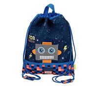 Enso Rob Friend Bolsa de Merienda Azul 27x34 cms Poliéster