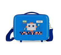 Enso Rob Friend Neceser Adaptable con Bandolera Azul 29x21x15 cms Rígido ABS 9,14L