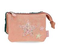 Enso Shine Stars Monedero Rosa 14x10x3,5 cms Piel sintética