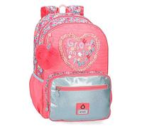 Enso Together Growing Mochila Escolar Doble Compartimento Adaptable a Carro Rosa 32x42x13 cms Poliéster 23,94L