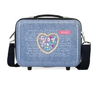 Enso Together Growing Neceser Adaptable Azul 29x21x15 cms Rígido ABS 9,14L 0,6 kgs