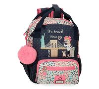 Enso Travel Time Mochila pequeña Azul 23x28x10 cms Poliéster 6,44L