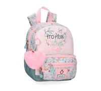 Enso Tropical Love Mochila de Paseo Multicolor 19x24x10 cms Poliéster 4,56L