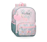 Enso Tropical Love Mochila Escolar, Multicolor