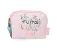 Enso Tropical Love Monedero Multicolor 12x8x2 cms Poliéster