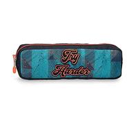 Enso Try Harder Estuche Azul 22x7x3 cms Poliéster