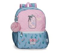 Enso We Love Flowers Mochila Preescolar adaptable Rosa 25x32x12 cms Poliéster 9,6L