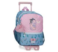 Enso We Love Flowers Mochila Preescolar, Rosa