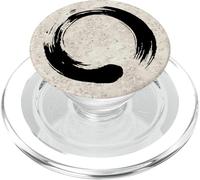 Enso, Zen, círculo, símbolo, Budismo, Buda, meditación Yoga PopSockets PopGrip para MagSafe