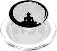 Enso, Zen, Círculo, Símbolo Budismo Buda Meditación Yoga, PopSockets PopGrip para MagSafe