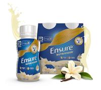 Ensure Nutrivigor - Complemento Alimenticio para Adultos, con HMB, Proteínas, Vitaminas y Minerales, como el Calcio - Sabor Vainilla - Pack de 4 Botellas x 220 ml