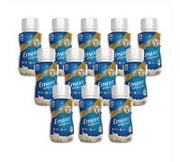 Ensure Nutrivigor - Complemento Alimenticio para Adultos, con HMB, Proteínas, Vitaminas y Minerales, como el Calcio - Sabor Vainilla - Pack de 12 Botellas x 220 ml