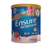 Ensure Nutrivigor - Complemento Alimenticio para Adultos, con HMB, Proteínas, Vitaminas y Minerales, como el Calcio - Sabor Fresa - 400 g