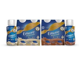 Ensure Nutrivigor -Complemento Alimenticio para Adultos Sabor Vainilla Pack de 4 Botellas x 220 ml + Ensure Nutrivigor-Complemento Alimenticio para Adultos Sabor Chocolate Pack de 4 Botellas x 220 ml