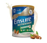 Ensure Nutrivigor Origen Vegetal - Sabor Almendra - Complemento Alimenticio para Adultos, con HMB, Proteínas, Vitaminas y Minerales, como el Calcio- Lata de 850 g