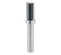 ENT 11650 Fresa para aplanar, en carburo, vástago (S) de 8 mm, diámetro (D) de 12 mm, NL de 19 mm, SL de 38 mm, GL de 62 mm, con rodamiento de bolas en el vástago