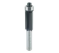 ENT 13502 Fresa de refilado, en carburo, vástago (S) de 8 mm, diámetro (D) de 12,7 mm, NL 25,4 mm, Z3, SL 32 mm, GL 68 mm, con rodamiento de bolas