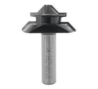 ENT 16401 Fresa para unir ángulos, en carburo, vástago (S) 12 mm, diámetro (D) 44,45 mm, NL 19 mm, M 7,5 mm, SL 40 mm