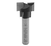 ENT 17742 Fresa de ranurar con ranura en T M12 de, en carburo, vástago (S) de 8 mm, diámetro (D1) de 19,5 mm, D2 de 12,6 mm, NL1 de 7,0 mm, NL2 de 9,5 mm, Z2