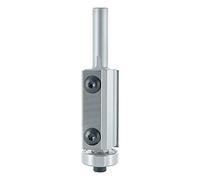 ENT 20298 Plaquitas de fresado enrasadas de metal duro con rodamiento de bolas, vástago (S) 8 mm, diámetro (D) 19 mm, NL 40 mm, GL 82 mm, SL 30 mm