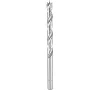 ENT 50055 HSS-G Premium: Brocas para madera en pack de 3 piezas de Ø 5,5 mm de diámetro, 52 mm de longitud útil y 91 mm de longitud total con punta centradora y labios de corte