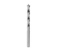 ENT 50075 HSS-G Premium: Brocas para madera en pack de 3 piezas de Ø 7,5 mm de diámetro, 63 mm de longitud útil y 108 mm de longitud total con punta centradora y labios de corte