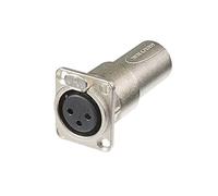 ENTA Neutrik NA3FDM 3 Pin Hembra a 3 Pin Male alimente a través de Adaptador de Montaje Panel