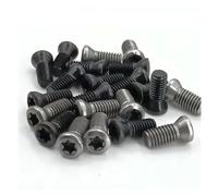 ENTAOER 20-50 Uds M1.6 M1.8 M2 M2.2 M2.5 M3 M3.5 M4 M5 M6 tornillo de inserción CNC for reemplazar insertos de carburo herramienta de torno CNC(M 4.5 x 10 20pcs)