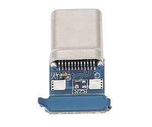 Entatial Adaptador de Cable de Soldadura, Conector Macho de 12 Pines de Carga Rápida, Conector Tipo C de Soldadura PCB para Tableta, Teléfono Móvil Y Computadora