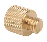 Entatial Adaptador de Tornillo de Trípode, Mano de Obra Fina 3/8 Macho a 1/4 Hembra Reductor de Rosca Duradero Suave Universal para Trípodes para Cámaras para Micrófonos