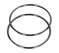 Entatial Asas para Bolsos, Asa Redonda para Equipaje con Asa Redonda de Alta Dureza para el Hogar para Bolso para Equipaje(Color de la Pistola)