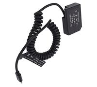 Entatial Batería Ficticia LP-E17, Mayor Duración de la Batería Última Batería Ficticia Decodificada de 8,4 V 2 a para Cámara M3 M5 M6