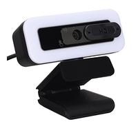 Entatial Cámara Web, Cámara Web con Enfoque Automático Reconocimiento Facial Micrófono Incorporado Plug and Play para Escritorio para Computadora Portátil para Computadora