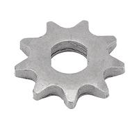 Entatial Mini piñón portátil del motor de la motocicleta del piñón de cadena de T8F 9T para la eléctrica