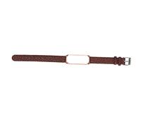 Entatial Reloj de Pulsera, Resistente Al Desgarro, Portátil, sin Costuras, Ligero, Inteligente, Pulsera Inteligente para Mi Band 6 NFC(Oro marrón)