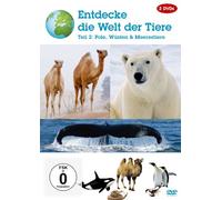 Entdecke die Welt der Tiere - Teil 2 - Pole, Wüsten und Meerestiere [Alemania] [DVD]