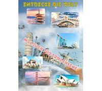 Entdecke die Welt: Malbuch für Erwachsene, A4, 40 Motive zum ausmalen, zur Entspannung und Stressabbau